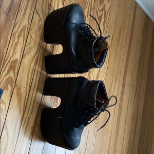 Jeffrey Campbell Munster platforms